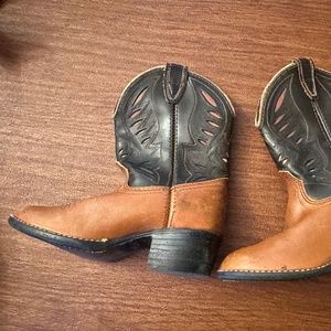 Vintage, Two-Tone, Childrens Cowboys Boots